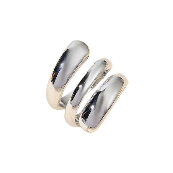 Silver Twisted Wrap Ring - Picture 1 of 6